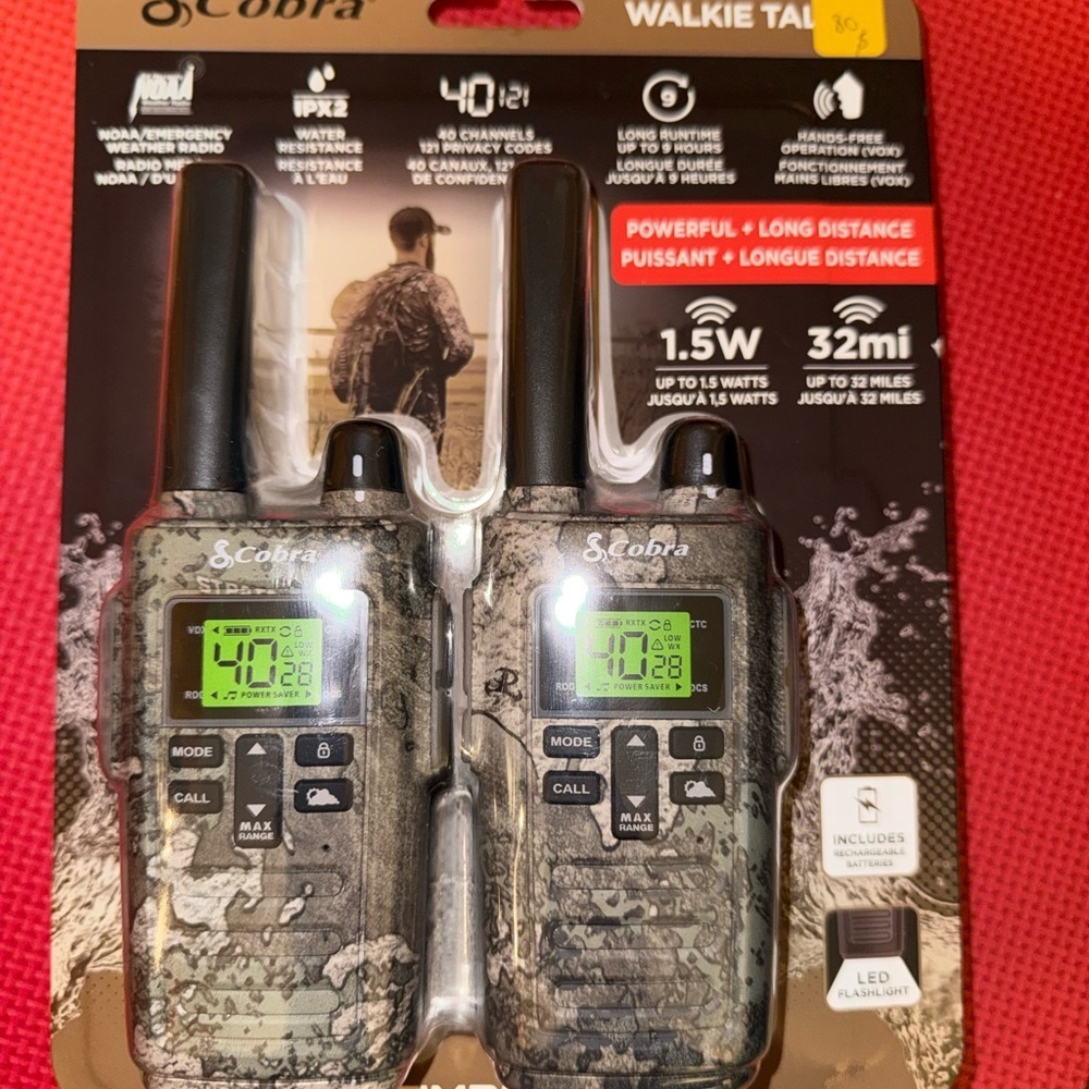 Cobra Walkie Talkies
